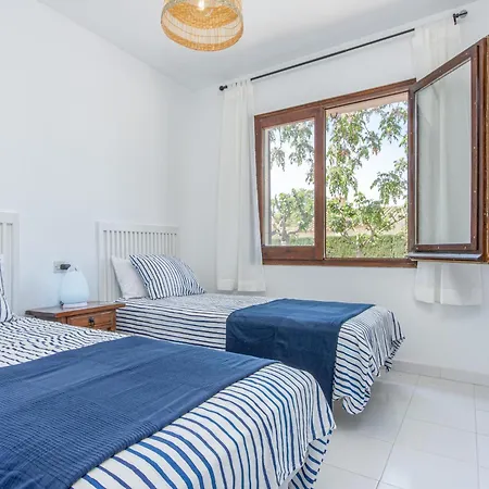 Casa Con Terraza, A/a, Barbacoa, Wifi, Parking A 500 M De La Playa - Es-89-86