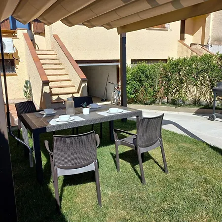 Casa Con Terraza, A/a, Barbacoa, Wifi, Parking A 500 M De La Playa - Es-89-86
